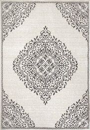 Dynamic Rugs HERA 3302-109 Ivory and Grey